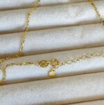 Handmade Lily of the Valley Resin Necklace– Double Flower Design - Image 7