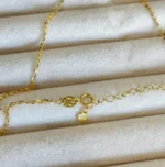 Handmade Lily of the Valley Resin Necklace– Triple Flower Design - Image 7