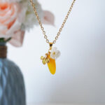 Handmade Resin Banana Necklace