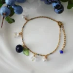 Handmade Resin Blueberry Bracelet - Image 2
