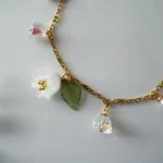 Handmade Resin Lily of the Valley Bracelet - Image 5