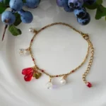 Handmade Pomegranate Seed Bracelet - Image 3