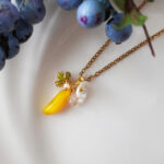 Handmade Resin Banana Necklace - Image 5