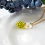 Handmade Resin One Grape Necklace - Image 6