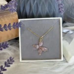 Handmade Resin Butterfly Necklace