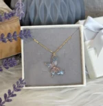 Handmade Resin Butterfly Necklace - Image 7