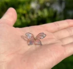 Handmade Resin Butterfly Necklace - Image 5