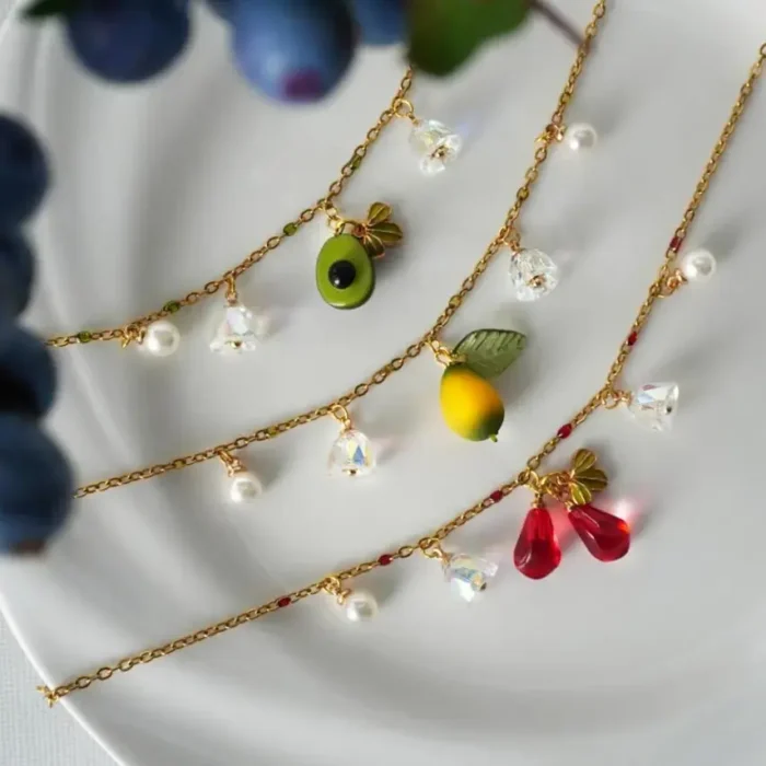 Handmade Pomegranate Seed Bracelet - Image 4