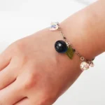 Handmade Resin Blueberry Bracelet - Image 6