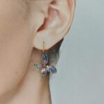 Handmade Resin Butterfly Dangle Earrings - Image 2