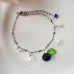 Handmade Resin Blueberry Bracelet - Image 9
