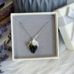 Handmade Resin Blackberry Necklace: Floral Jewelry Gift - Image 5