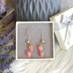 Handmade Resin Strawberry Drop Earrings – Cute Fruit Jewelry Gift for Her - Image 8