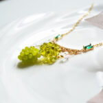Handmade Resin Grape Necklace - Image 9