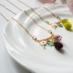 Handmade Resin Grape Necklace - Image 14