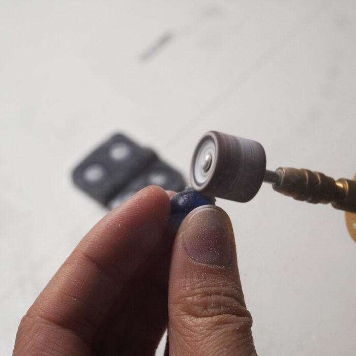 Handmade Resin Blueberry Necklace: Cottagecore Fruit Charm - Image 5