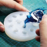 Handmade Resin Blueberry Necklace: Cottagecore Fruit Charm - Image 6