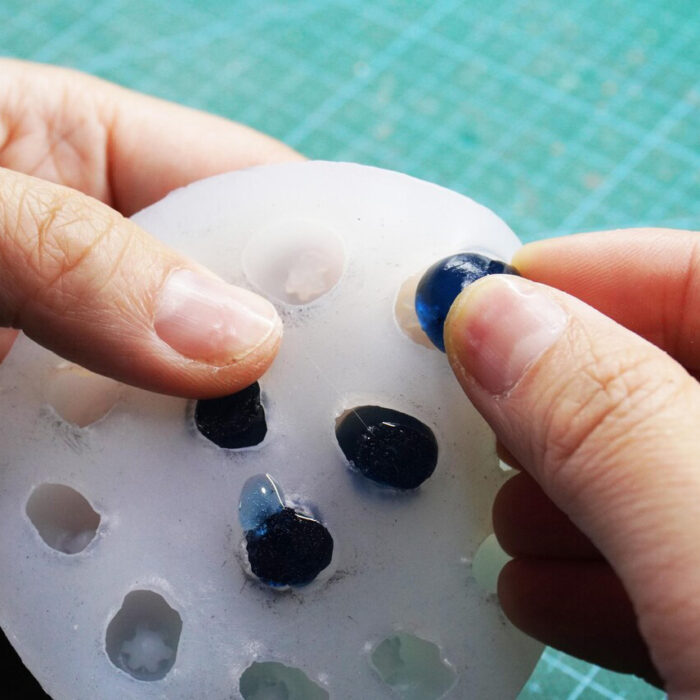 Handmade Resin Blueberry Necklace: Cottagecore Fruit Charm - Image 7