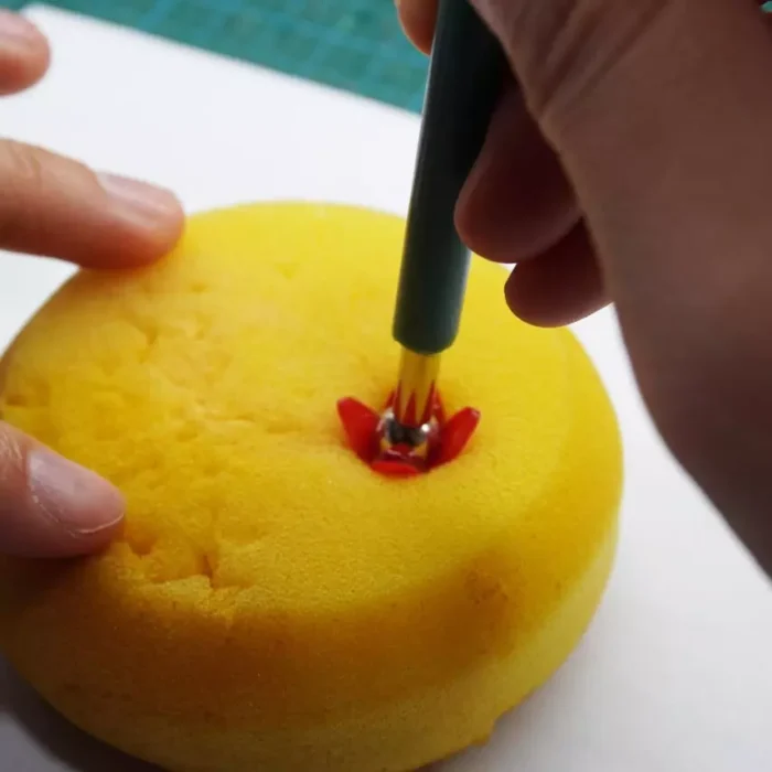 Handmade Resin One Strawberry Necklace: Floral Fruit Jewelry - Image 10