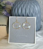 Resin Mustard Seed Earrings - Image 5