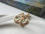 Handmade Resin Dali Melting Clock Earrings | Quirky Salvador Timepiece Jewelry - Image 6